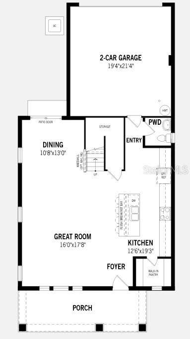 133 GREENHOUSE GROVE STREET, Groveland, FL 34736 Grayton First Floor