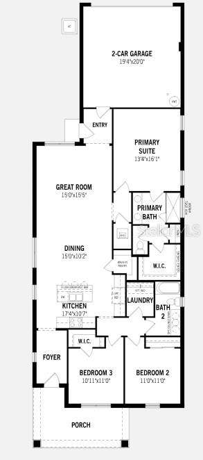 137 GREENHOUSE GROVE STREET, Groveland, FL 34736 Alafia Floorplan