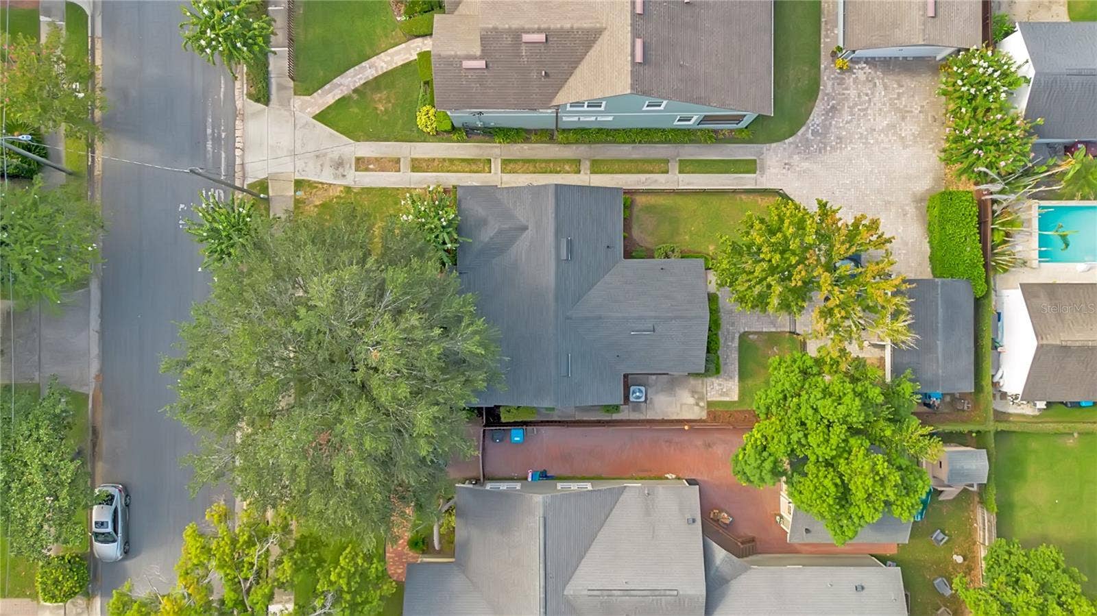 2102 HARRISON AVENUE, Orlando, FL 32804 Ariel View