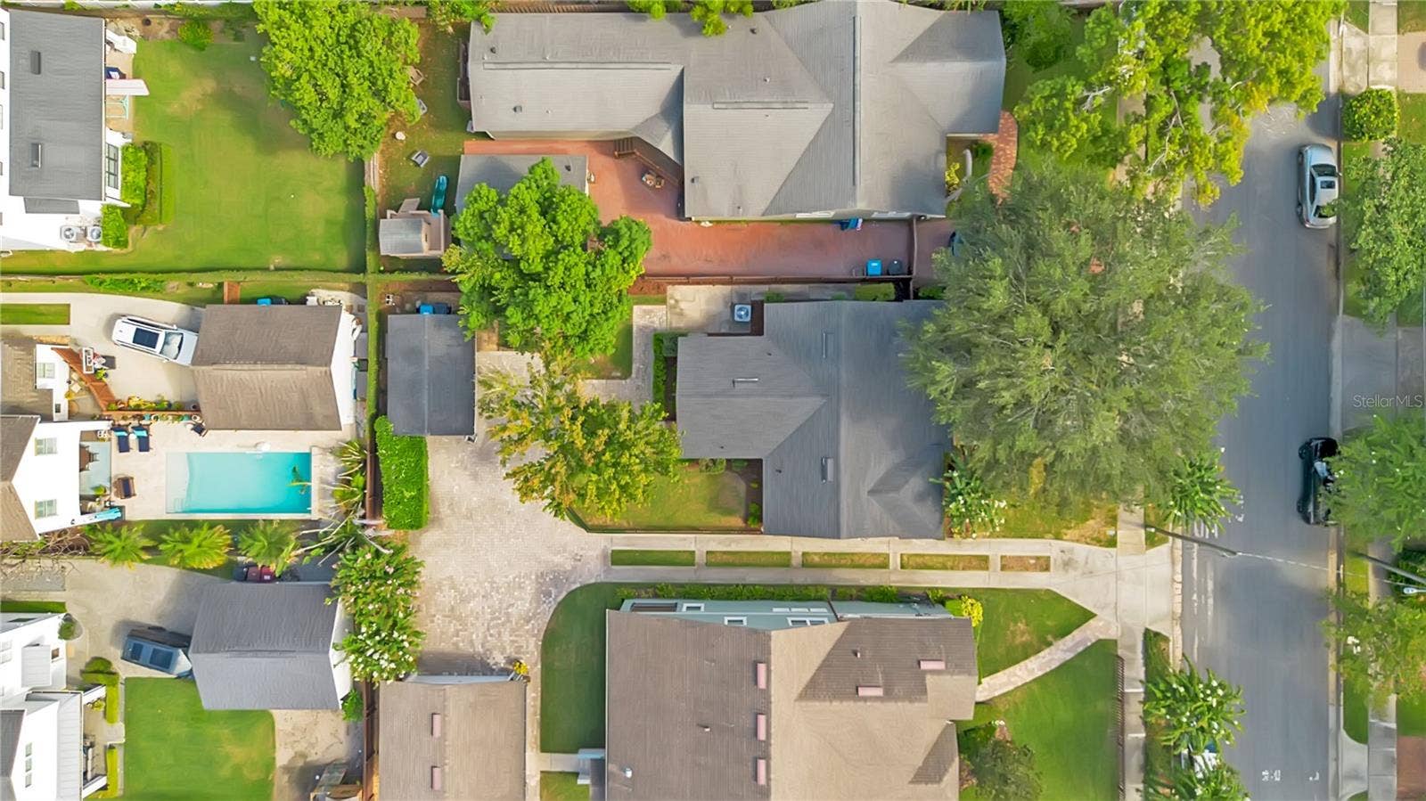 2102 HARRISON AVENUE, Orlando, FL 32804 Ariel View