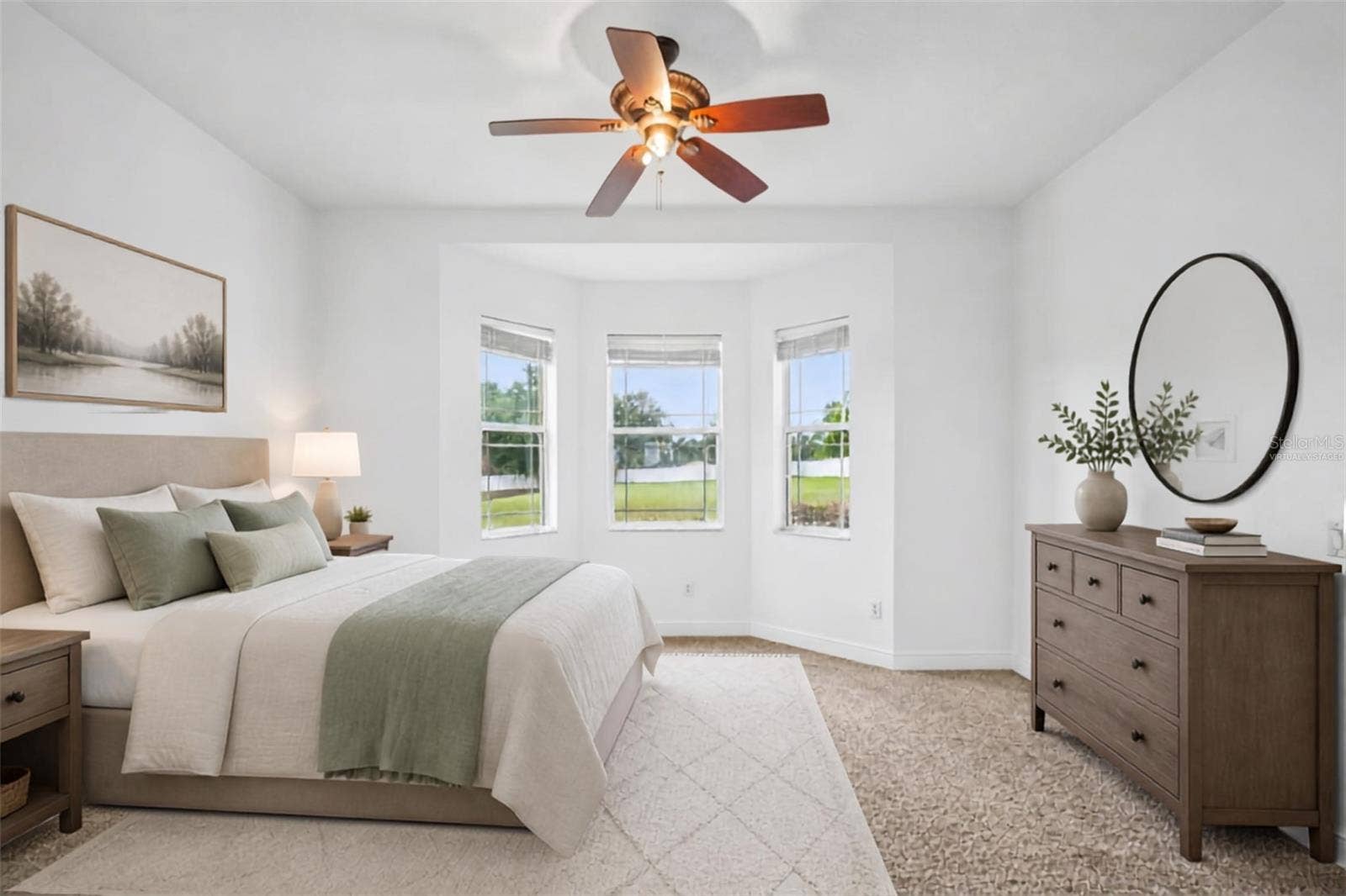1113 MYRTLE BREEZES CT, Fruitland Park, FL 34731 Virtually staged 4th Beddroom as Guest room set up