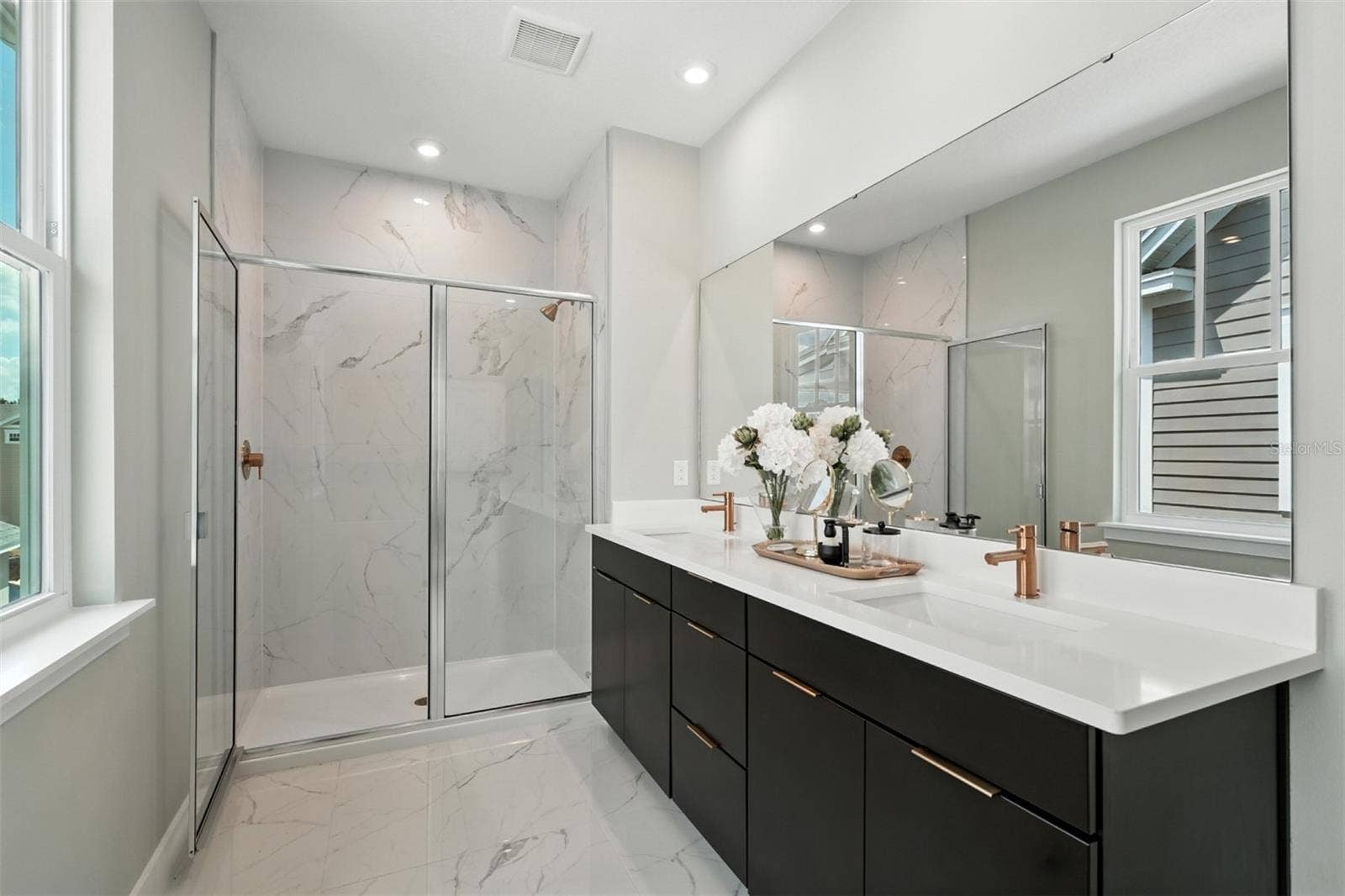 1907 SEAWALL WAY, Celebration, FL 34747 Island Village Anastasia Model Primary Bathroom