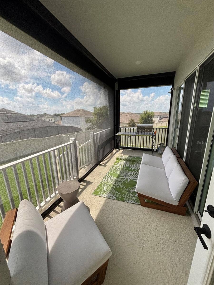 Screened In Back Porch