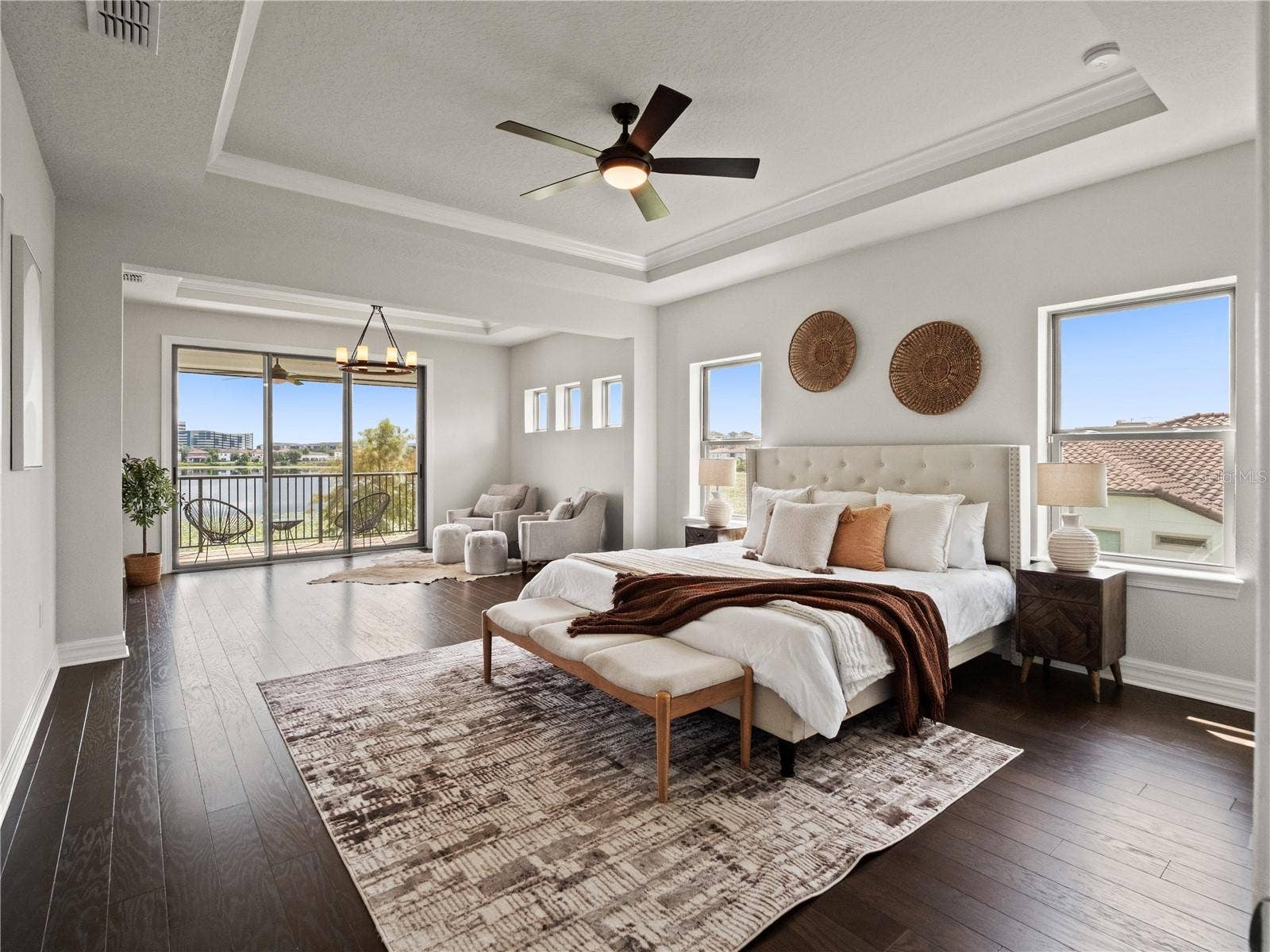 11244 LEMON LAKE, Orlando, FL 32836 Primary Suite with Water Views