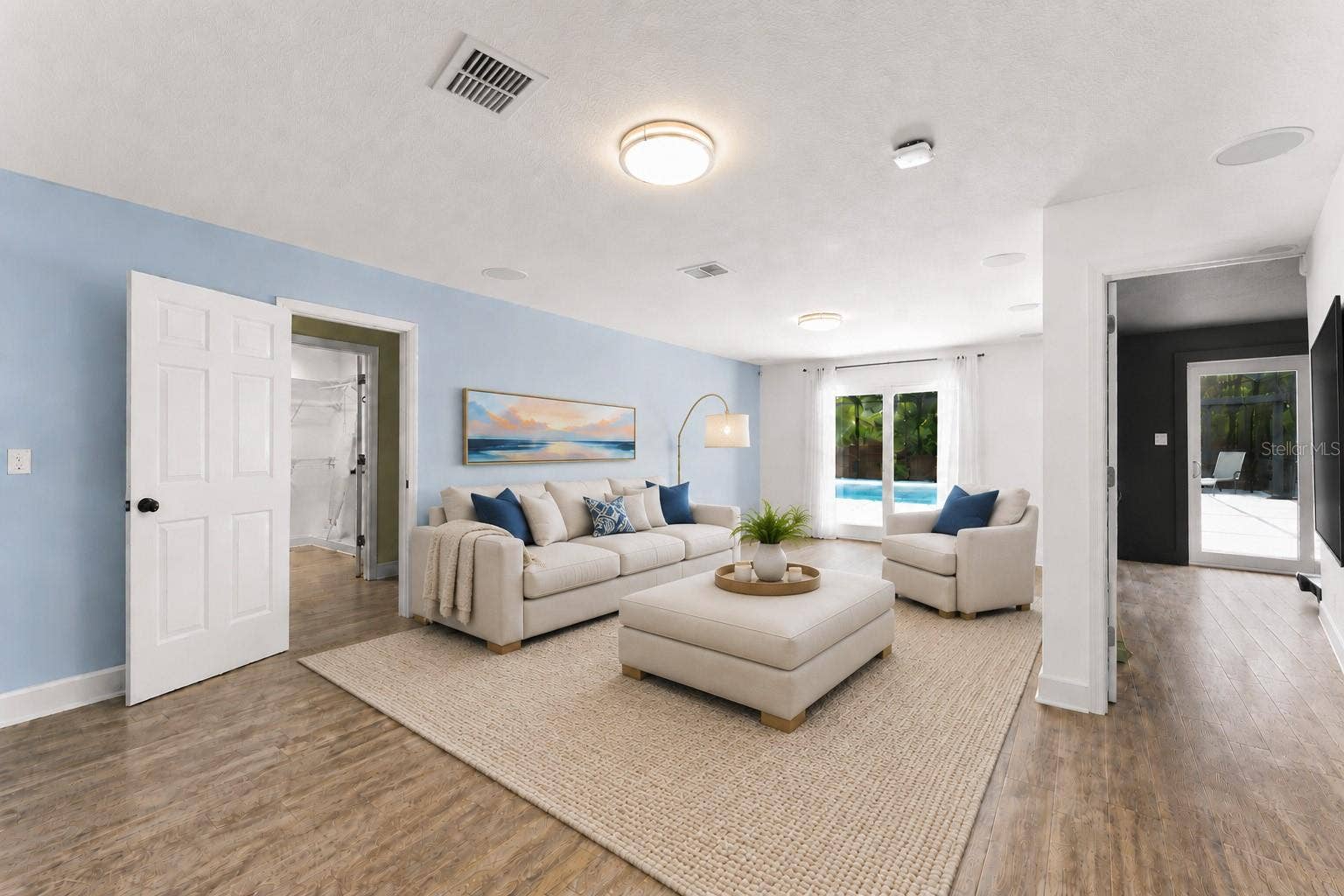 101 LEE STREET, Windermere, FL 34786 Downstairs living area..
