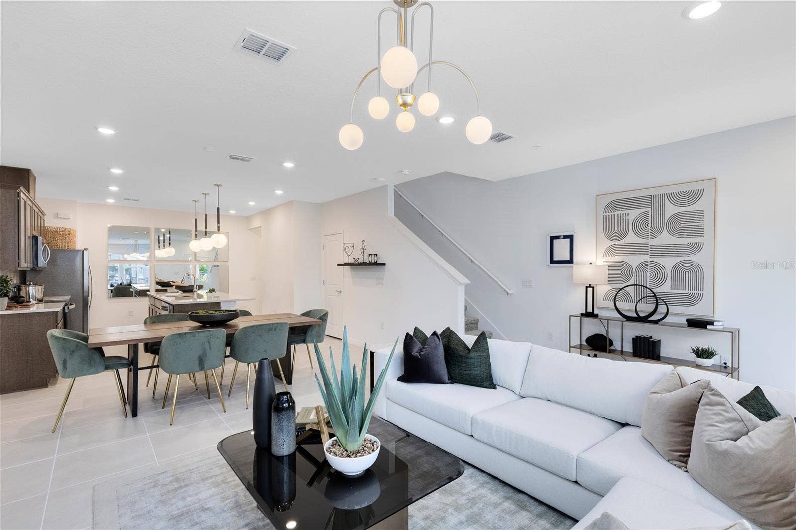 Model Home Design Only. Pictures and furnishings are for illustrative purposes only. Elevations, colors and options may vary. Furniture is for model home staging only.