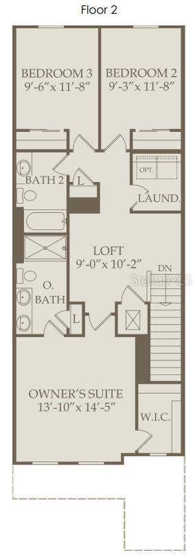 Floor Plan - Floor Two