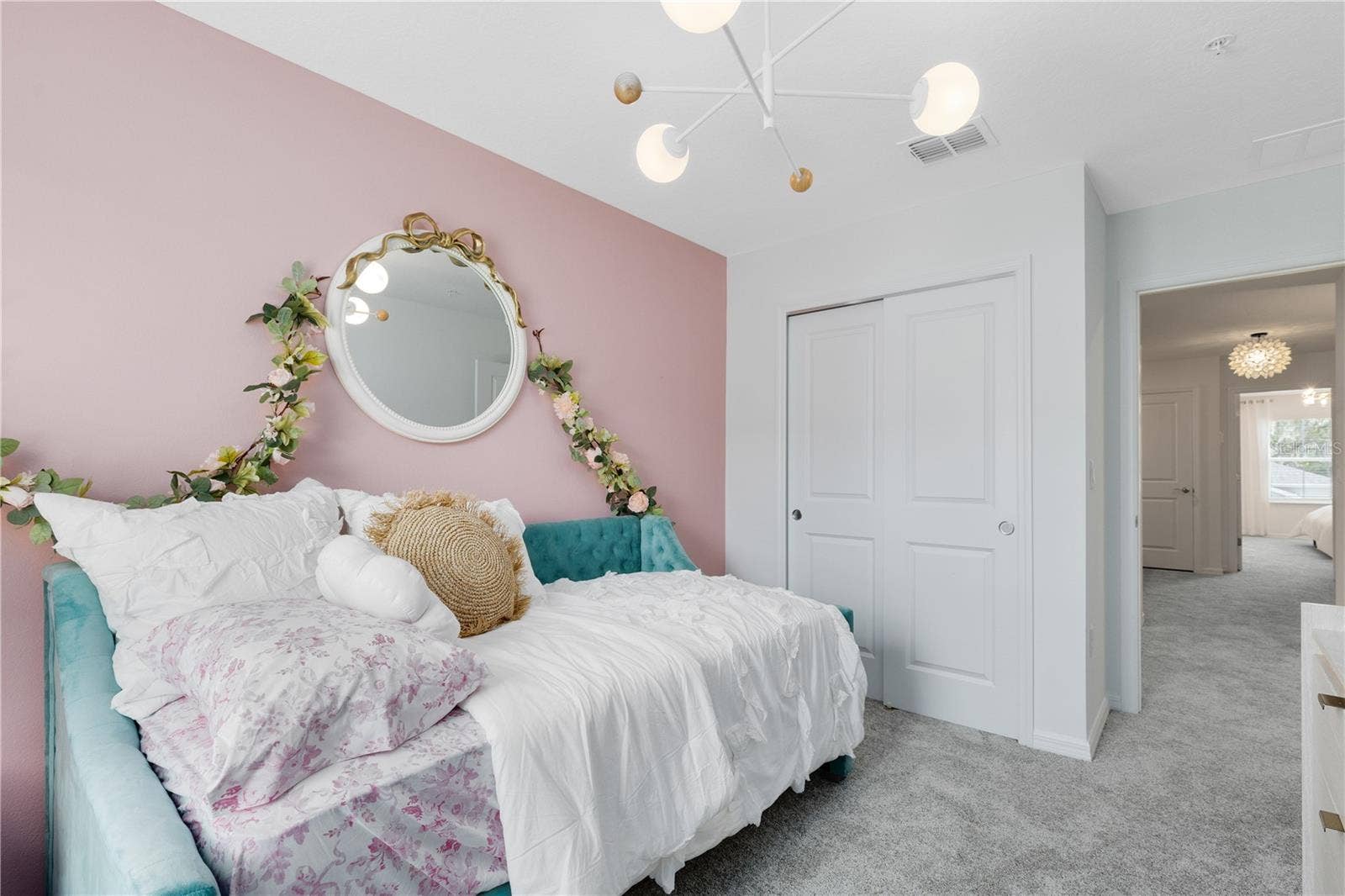 Model Home Design Only. Pictures and furnishings are for illustrative purposes only. Elevations, colors and options may vary. Furniture is for model home staging only.