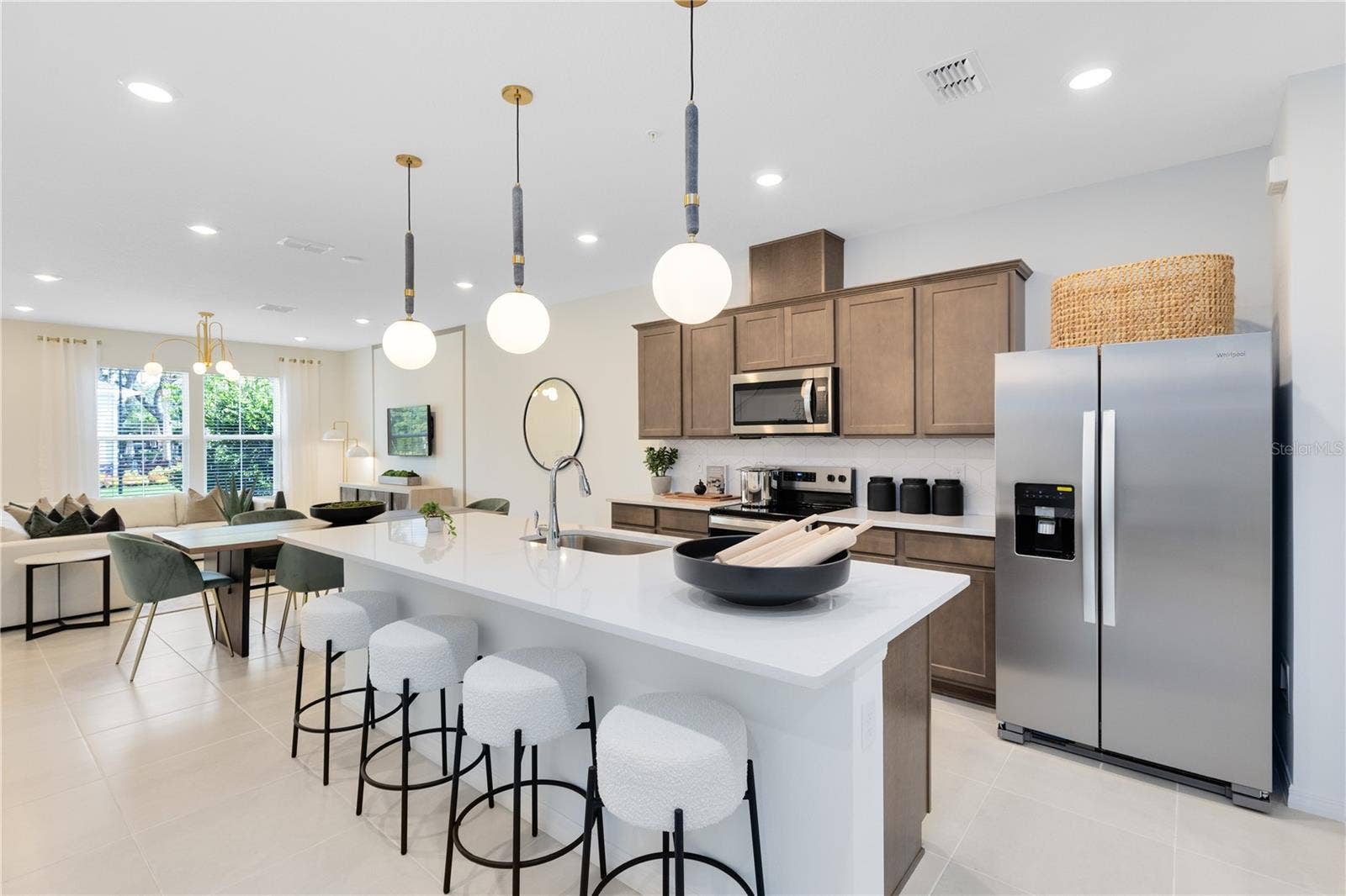 Model Home Design Only. Pictures and furnishings are for illustrative purposes only. Elevations, colors and options may vary. Furniture is for model home staging only.