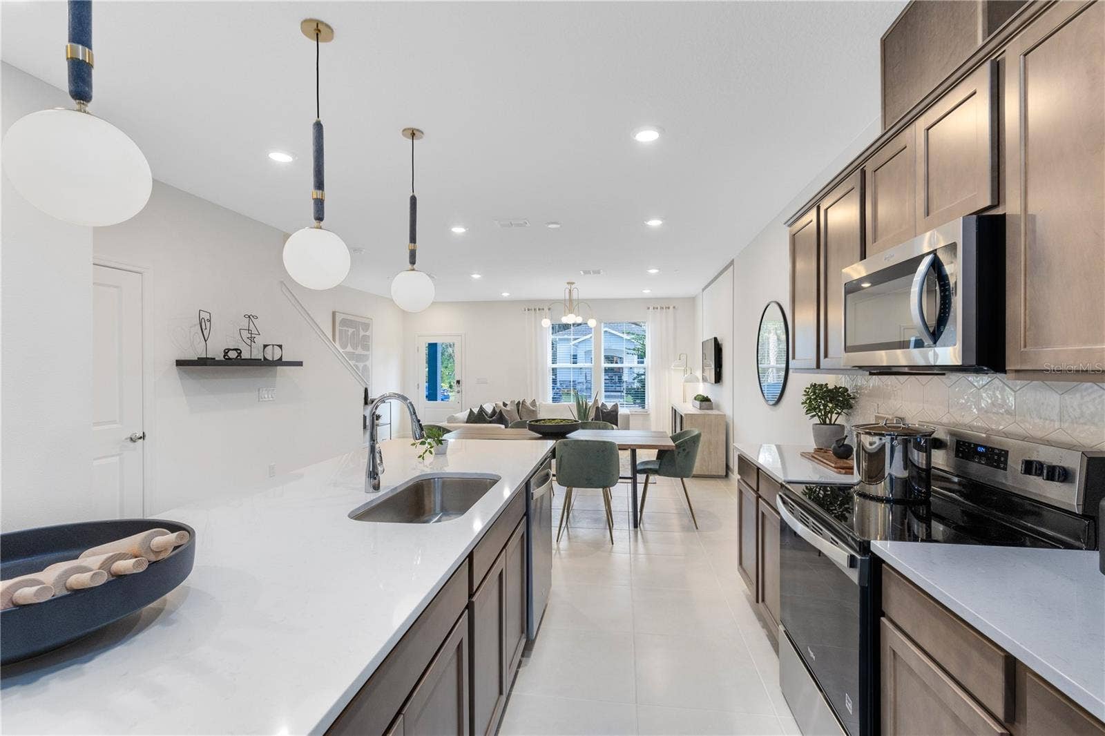 Model Home Design Only. Pictures and furnishings are for illustrative purposes only. Elevations, colors and options may vary. Furniture is for model home staging only.