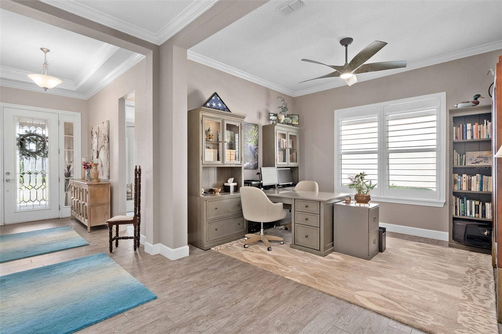 1279 ZEEK RIDGE STREET, Clermont, FL 34715 Office / Den / Flex room is off the foyer.