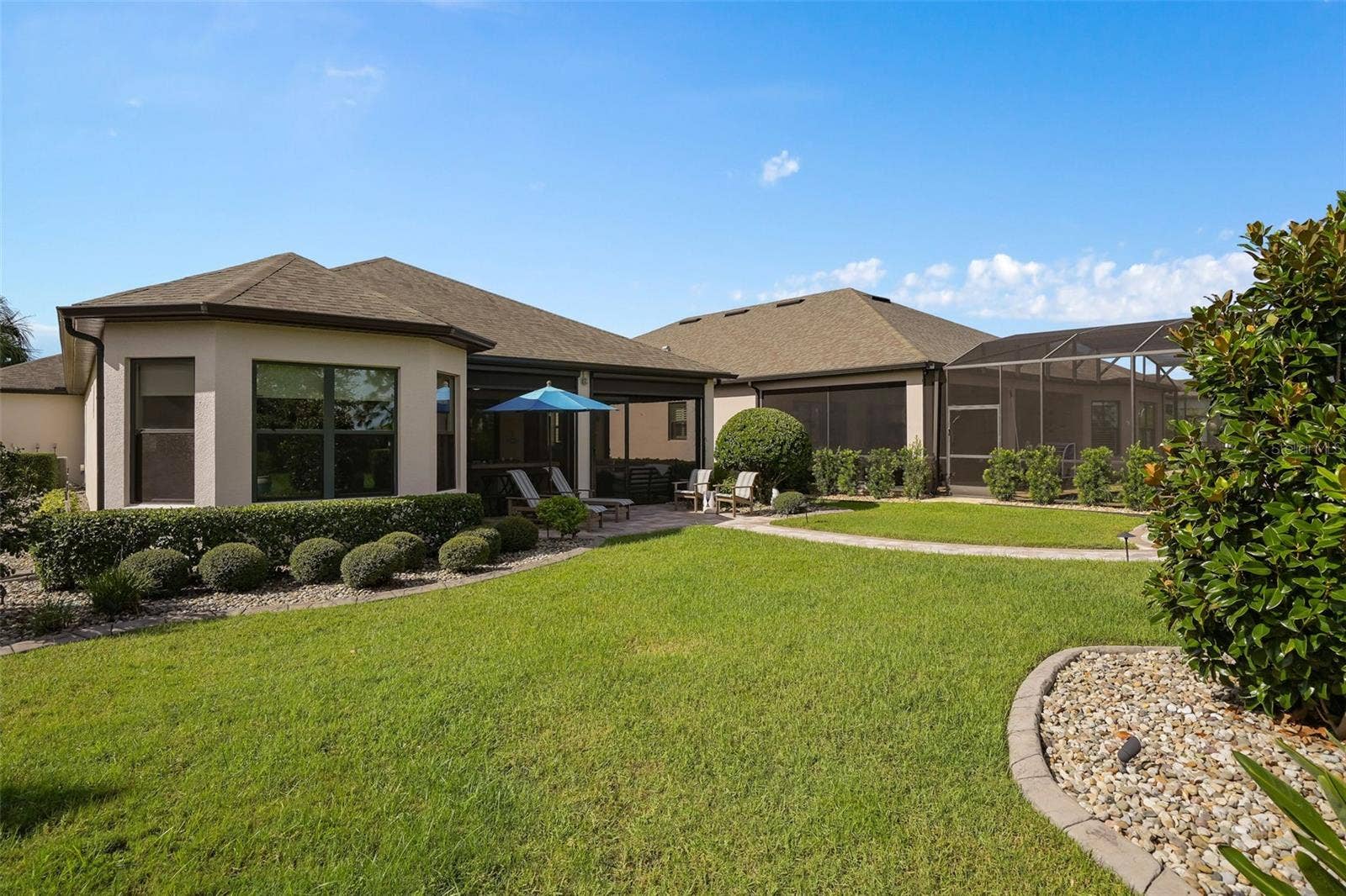 1279 ZEEK RIDGE STREET, Clermont, FL 34715 Rear elevation view.
