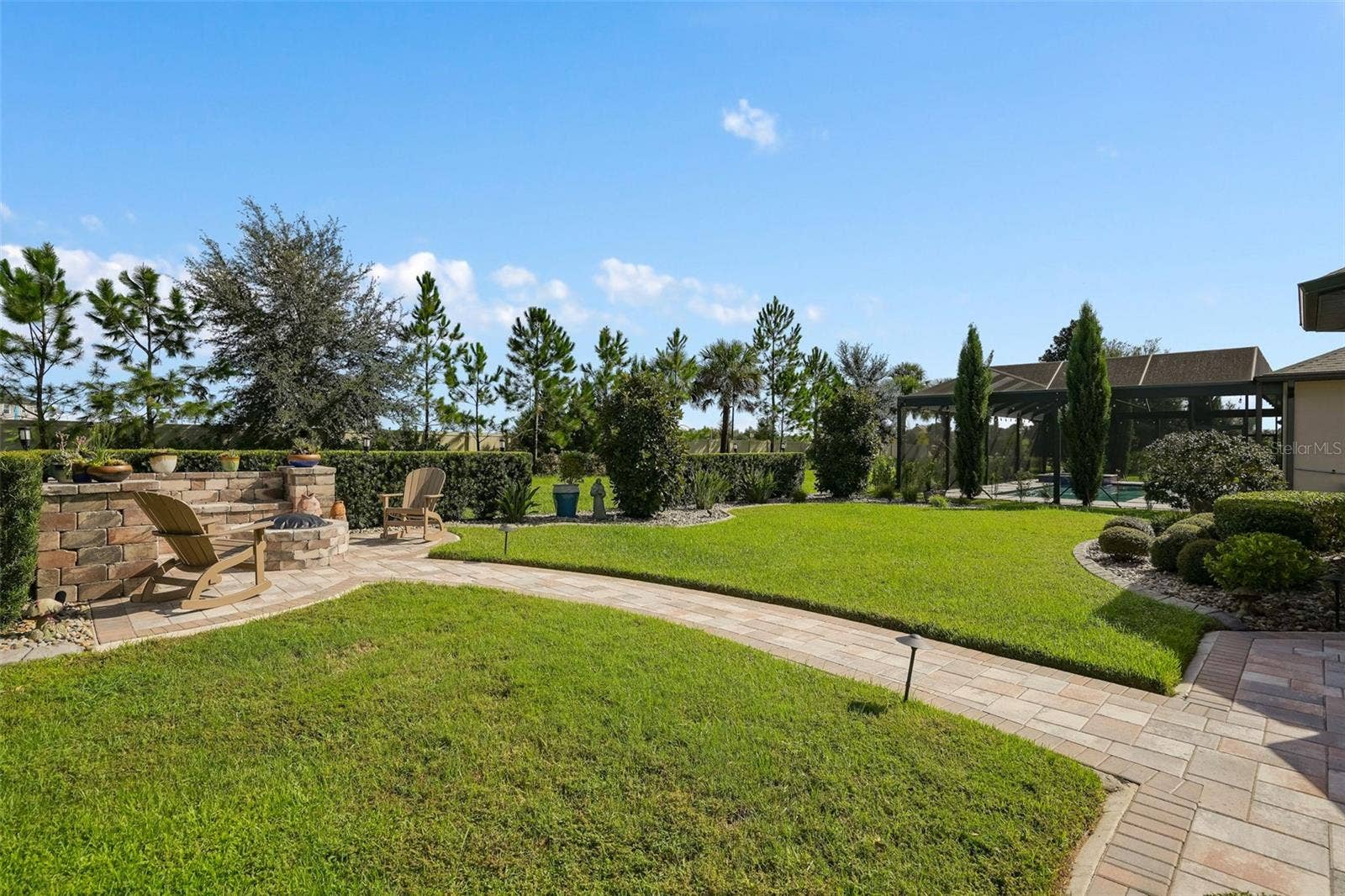 1279 ZEEK RIDGE STREET, Clermont, FL 34715 A beautiful rear yard.