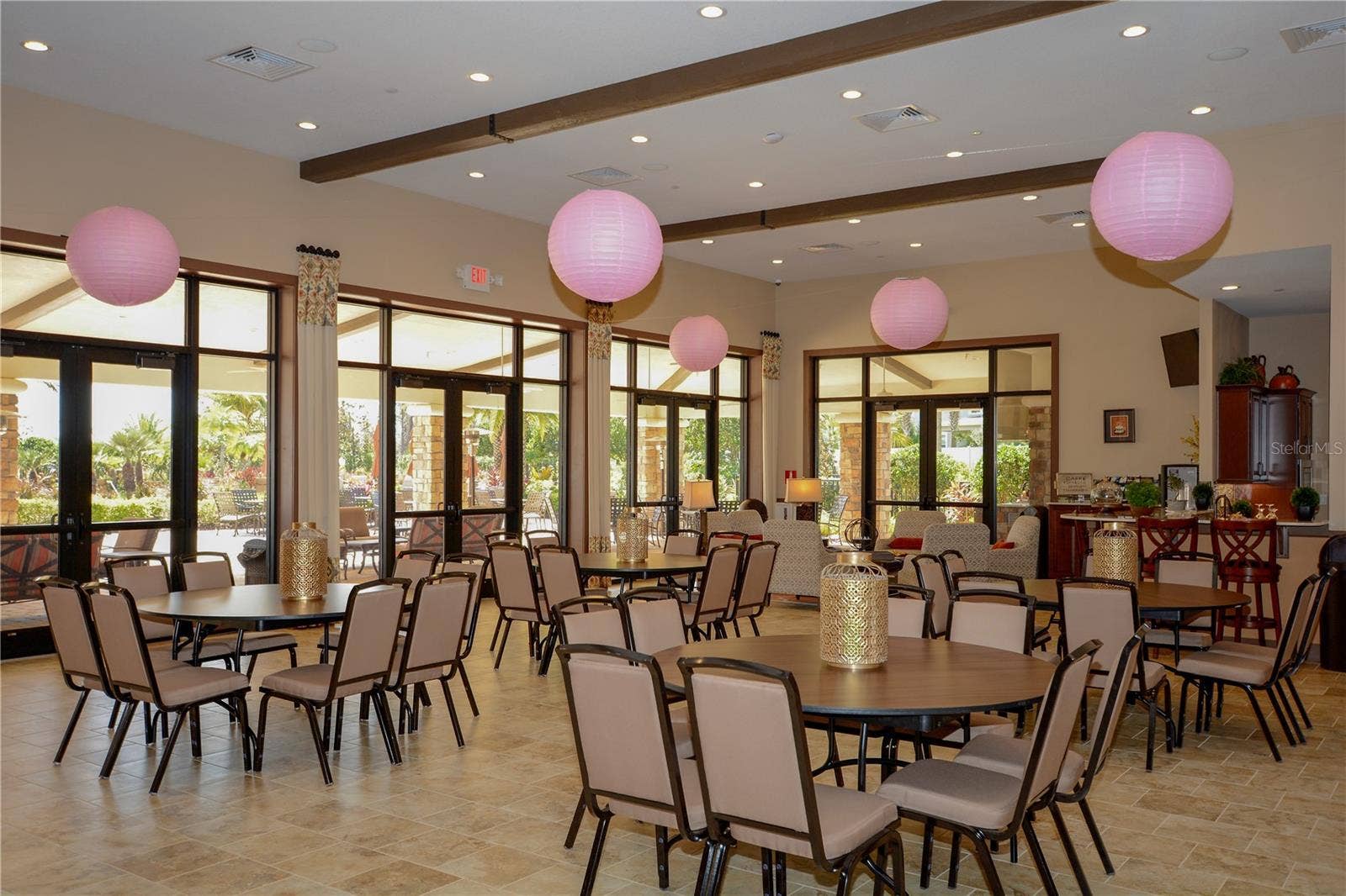 1279 ZEEK RIDGE STREET, Clermont, FL 34715 Clubhouse Interior offering a Catering Kitchen for events