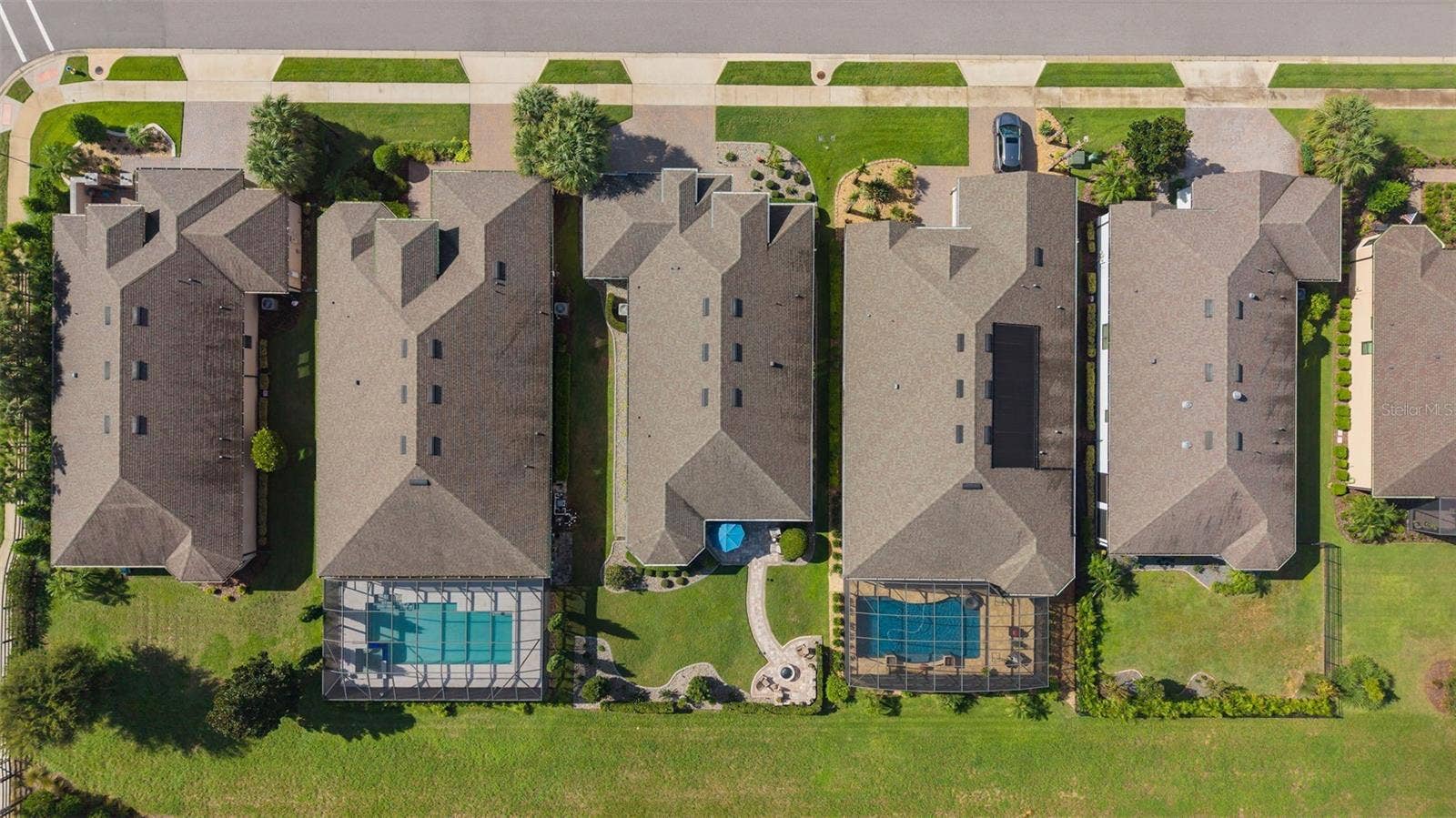 1279 ZEEK RIDGE STREET, Clermont, FL 34715 Overhead drone view.