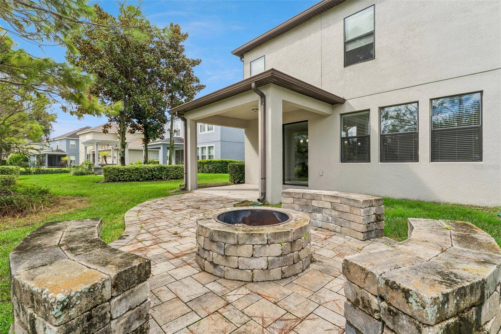 8001 POND APPLE DRIVE, Winter Garden, FL 34787 Backyard firepit