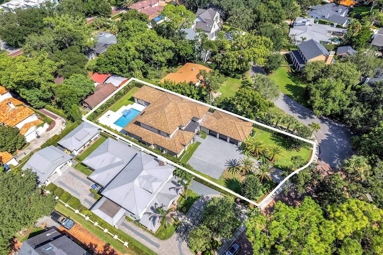 901 GOLFVIEW TERRACE, Winter Park, FL 32789 Aerial