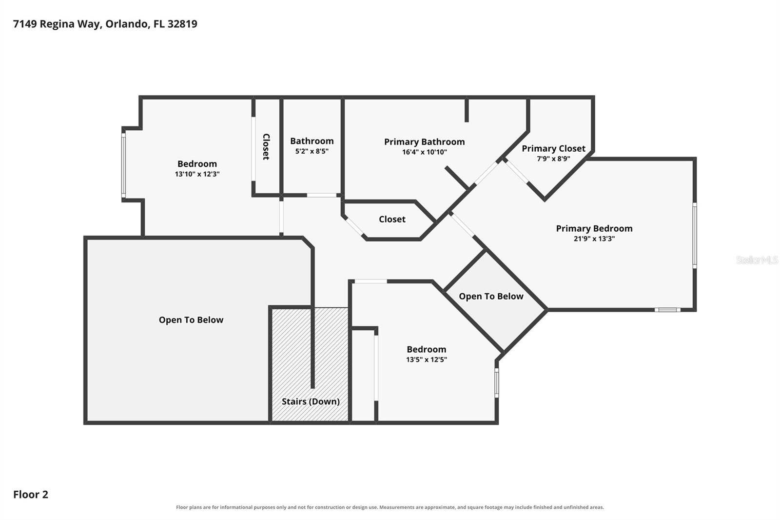 7149 REGINA WAY, Orlando, FL 32819 Second Floor