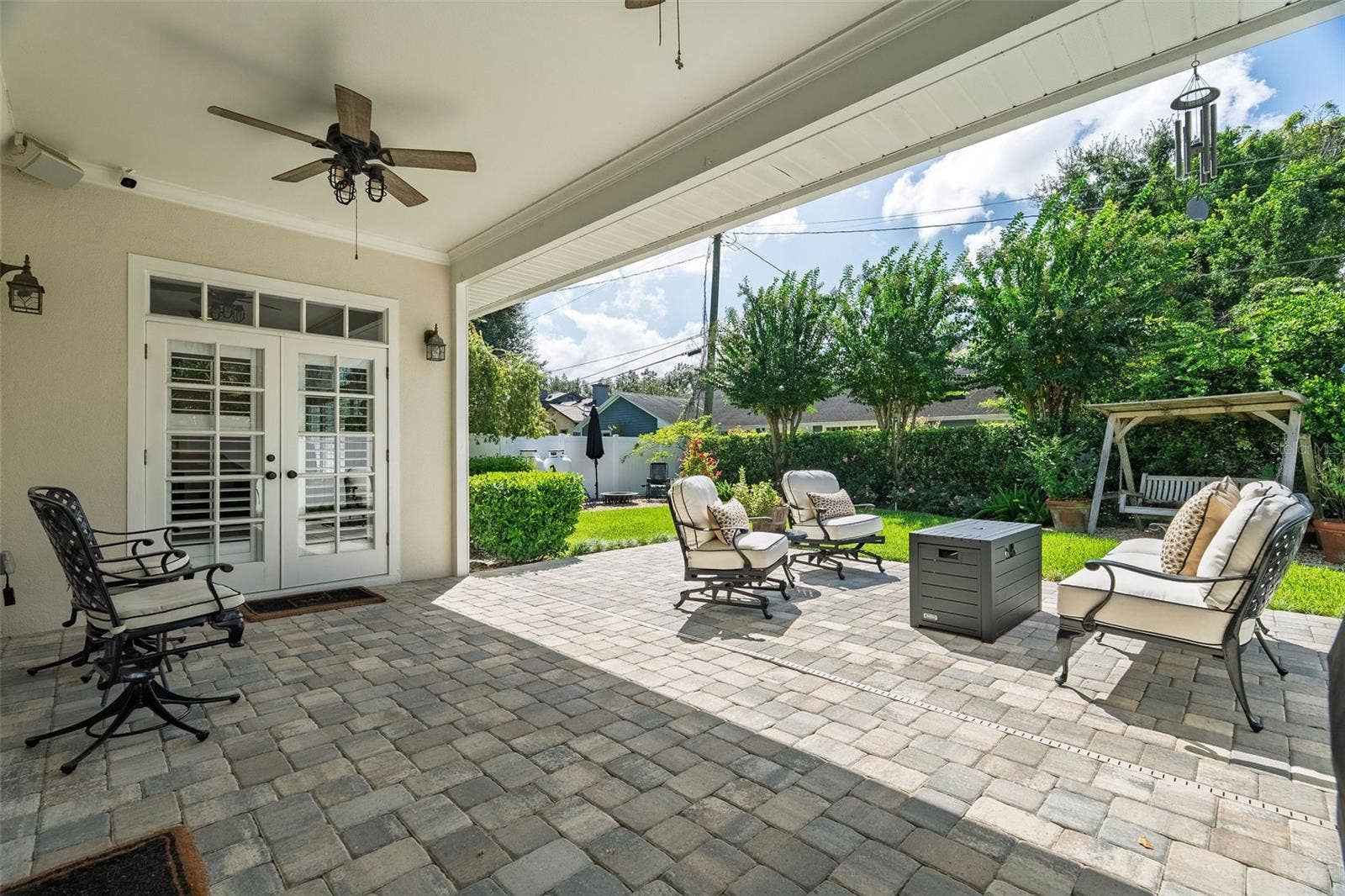 1230 NORWOOD PLACE, Orlando, FL 32804 Back patio