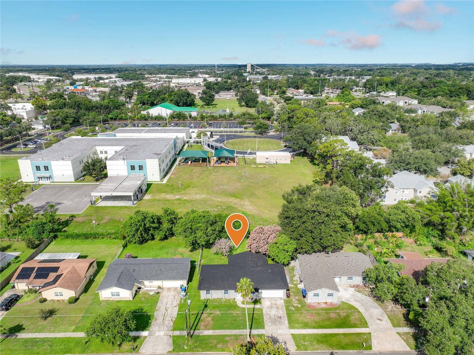 5604 SHASTA DRIVE, Orlando, FL 32810 Aerial view of the home and surrounding neighborhood