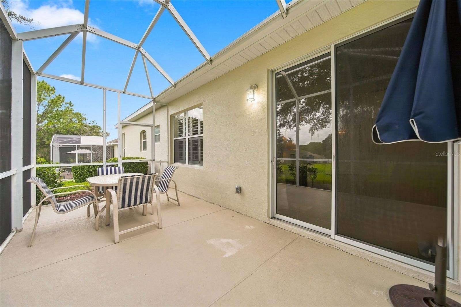 Rear Lanai wit Golf Course View