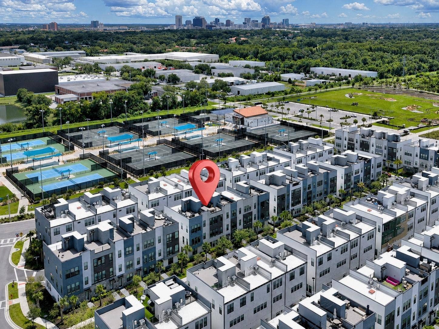 2154 WHITNEY MARSH ALLEY, Orlando, FL 32804 Birds Eye View