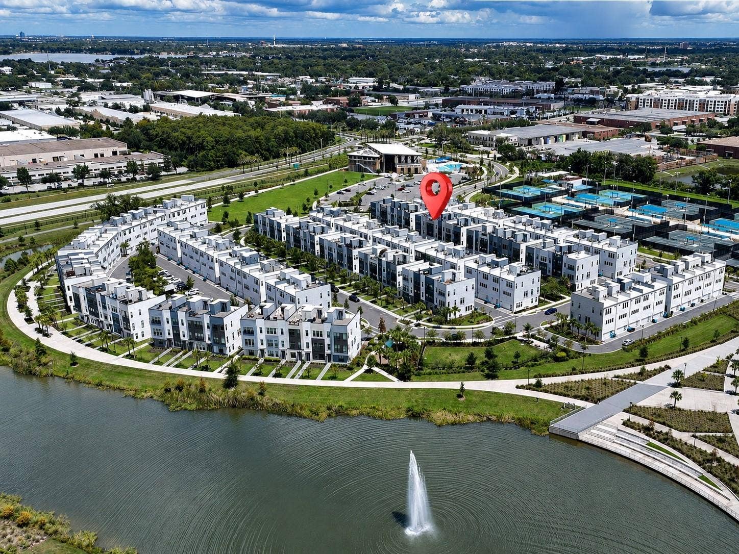 2154 WHITNEY MARSH ALLEY, Orlando, FL 32804 Birds Eye View