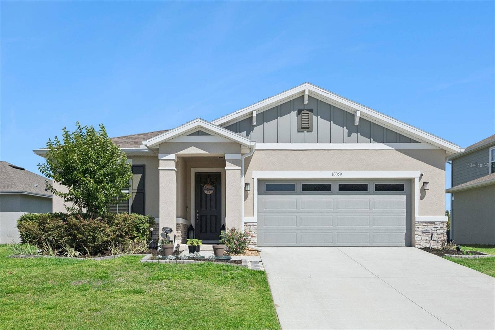 10053 SPRING LAKE DRIVE, Clermont, FL 34711 The home has a west-facing orientation.
