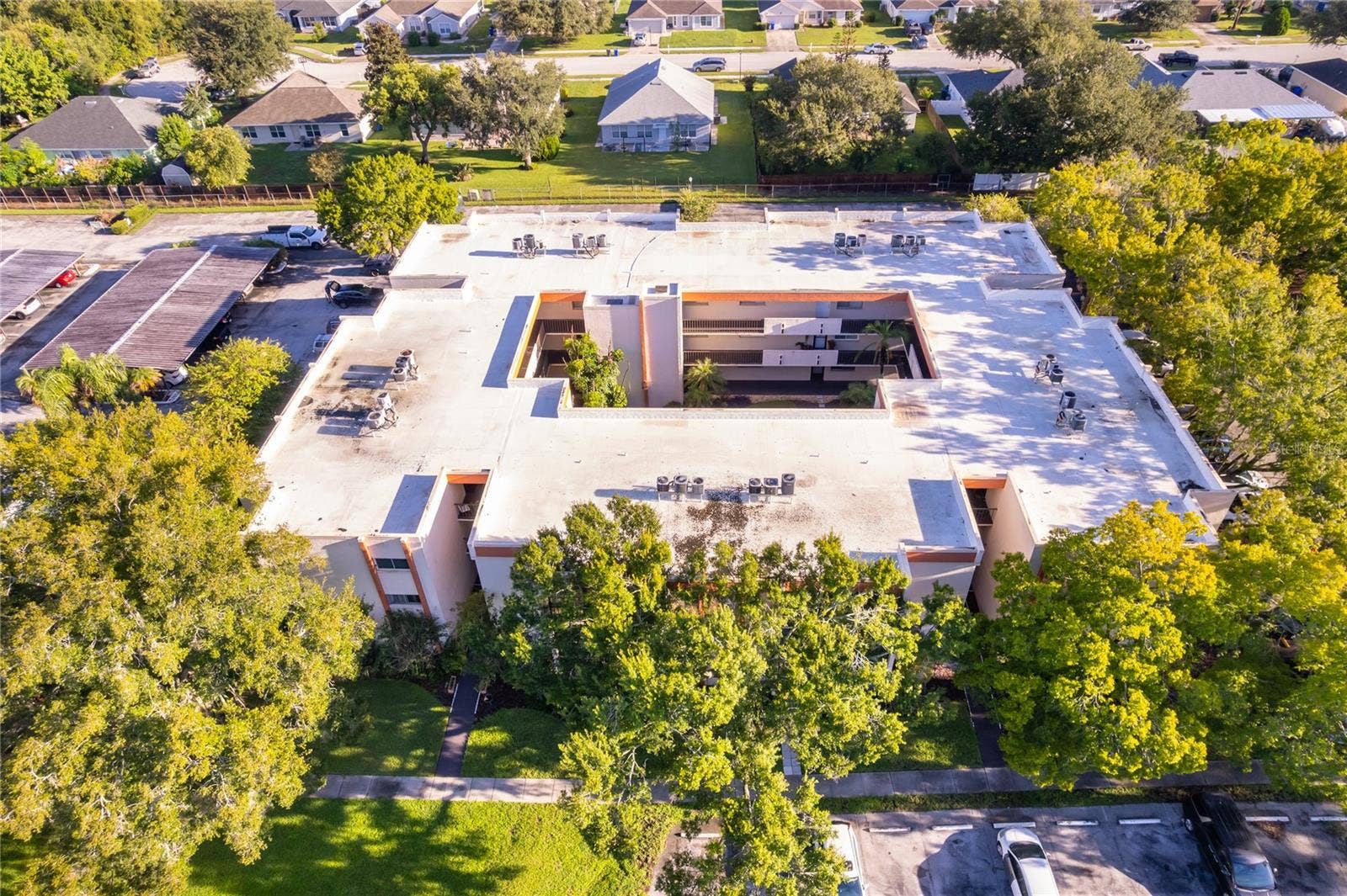 1130 N LAKE PARKER AVENUE, #C126, Lakeland, FL 33805 Aerial View of Building