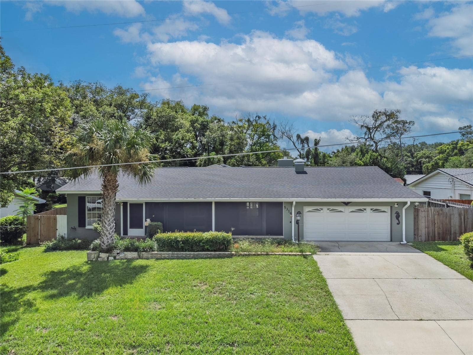 .29 of an acre. Large driveway.