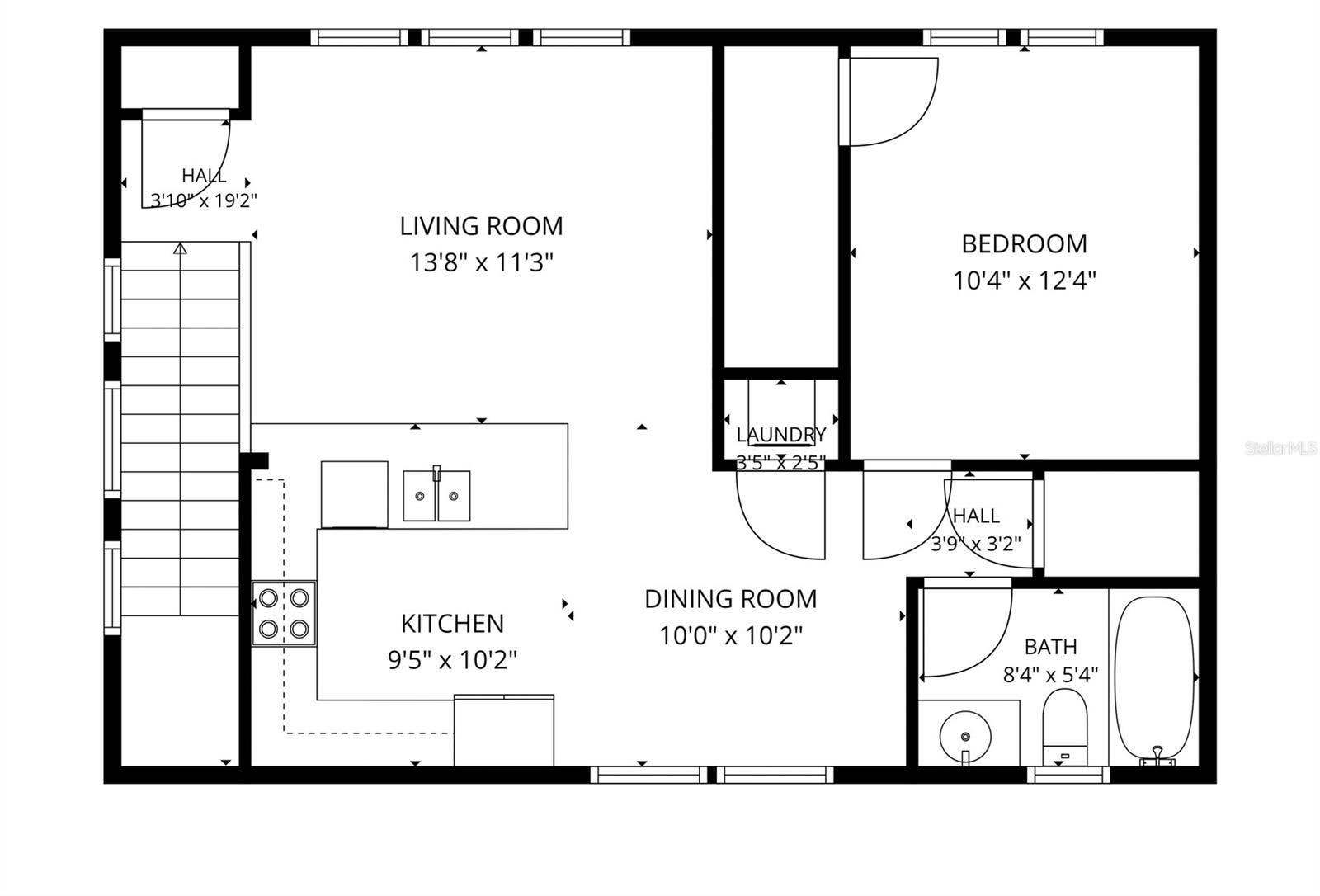 13817 ELIOT AVENUE, Orlando, FL 32827 Floorplan, Apartment