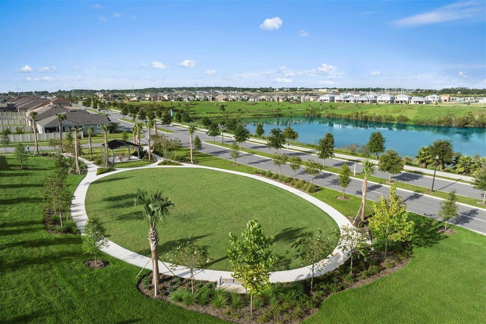 2819 SWEET ACACIA DRIVE, Clermont, FL 34711 Waterbrooke Community Walking Trail (Aerial View)