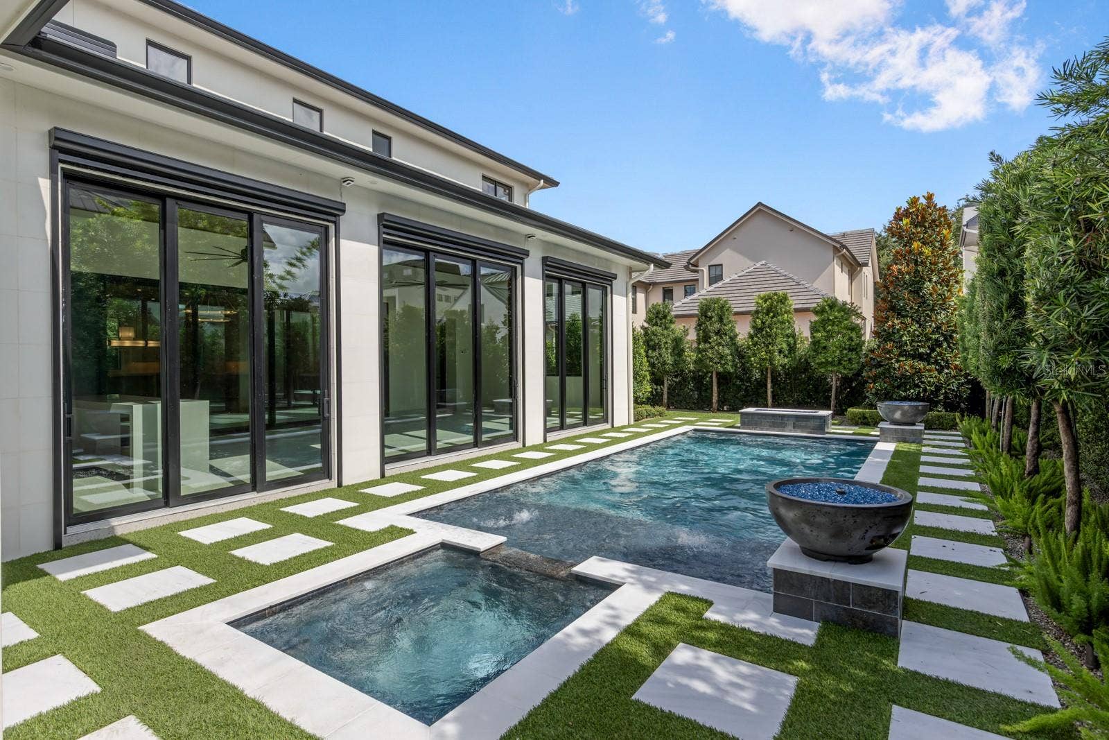 698 N NEW YORK AVENUE, Winter Park, FL 32789 Pool/Back Exterior