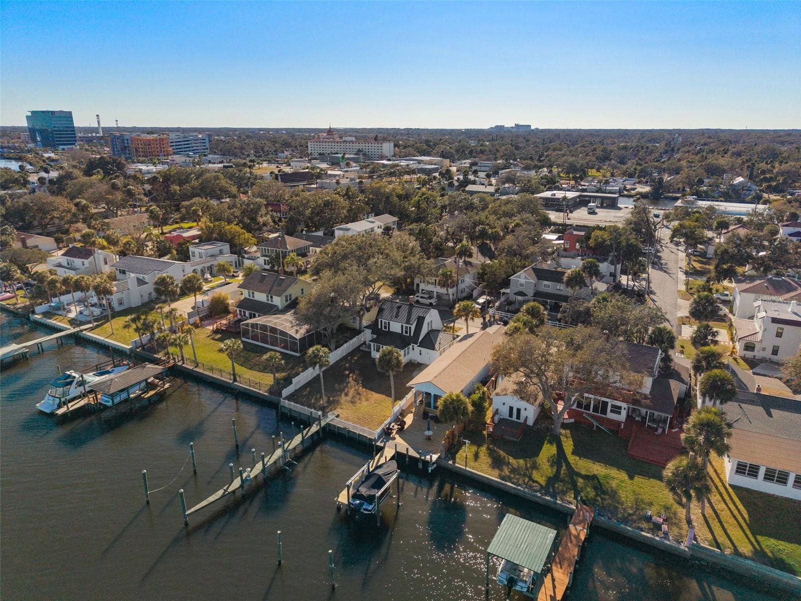 Aerial view of 241 Lexington