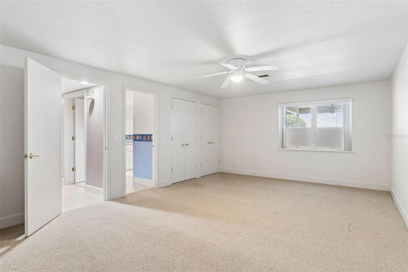 4301 DOWN POINT LANE, Windermere, FL 34786 Basement bedroom with closet space and attached full bathroom.