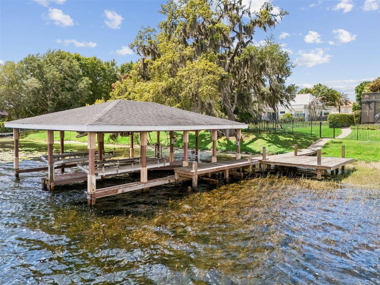 4301 DOWN POINT LANE, Windermere, FL 34786 Private dock with space for two boats and two jet skis.