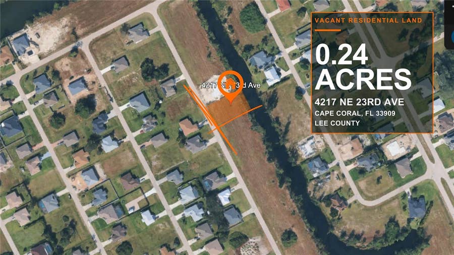 Property photo for 4217 NE 23RD AVENUE, Cape Coral, FL