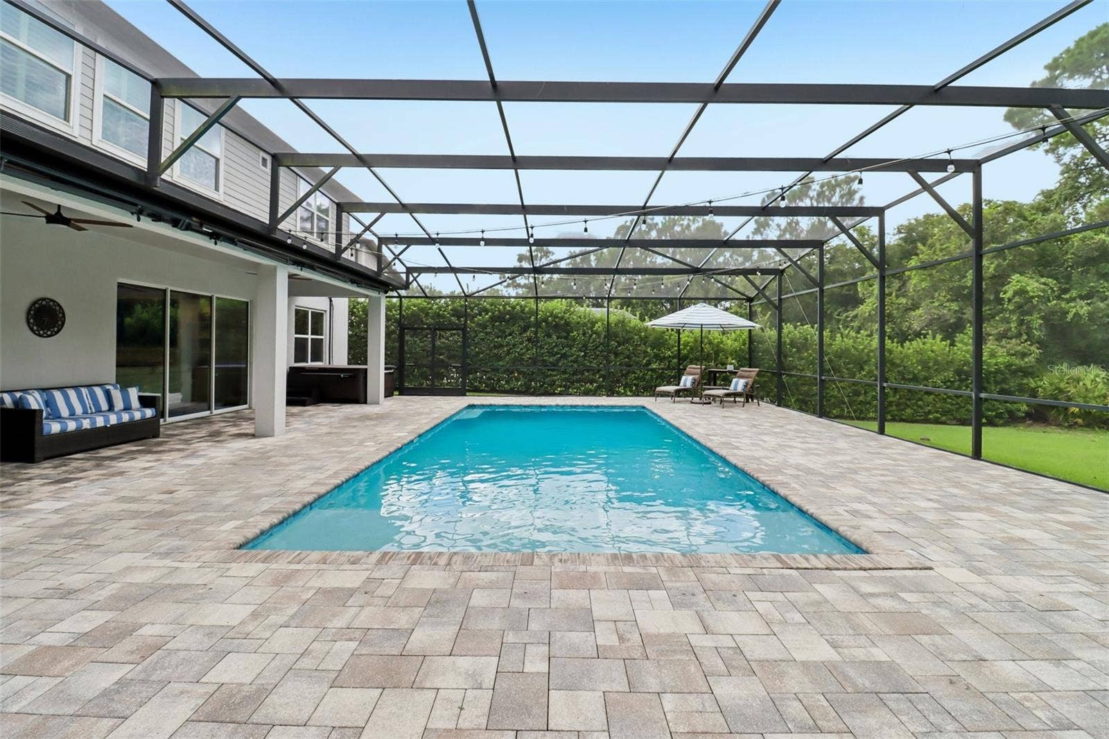 1257 WADING WATERS CIRCLE, Winter Park, FL 32792 Brick paver pool deck and great size pool!