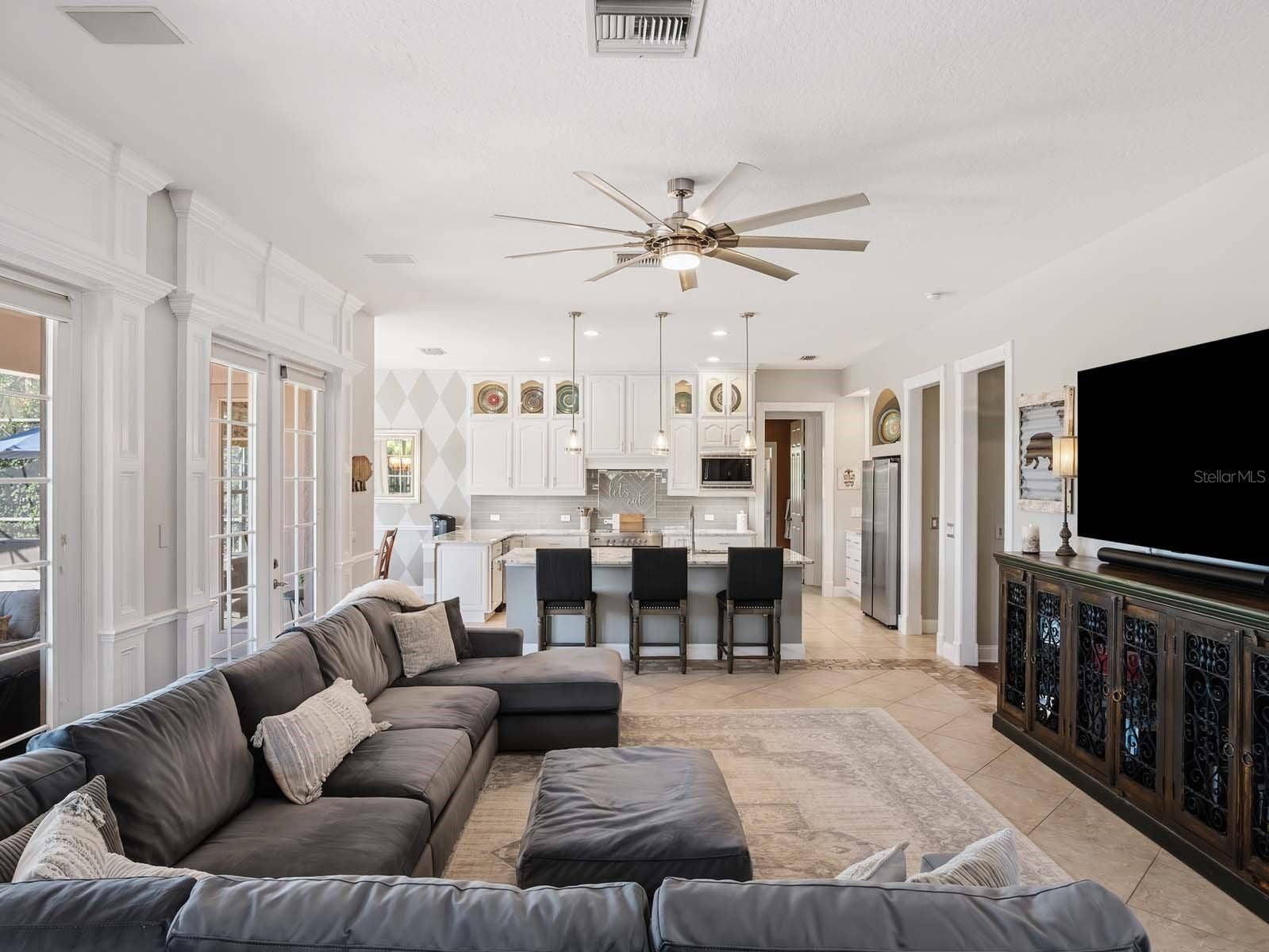 12721 JACOB GRACE COURT, Windermere, FL 34786 Family Room & Kitchen