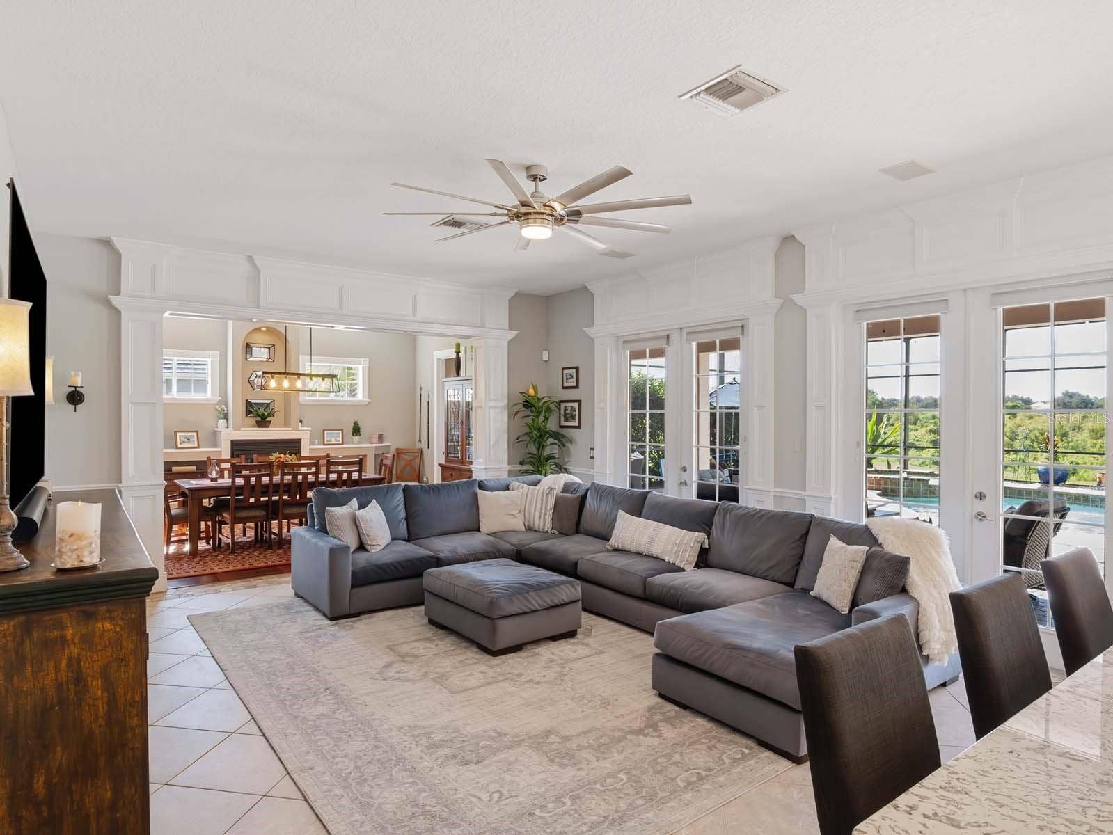 12721 JACOB GRACE COURT, Windermere, FL 34786 Family Room & Dining