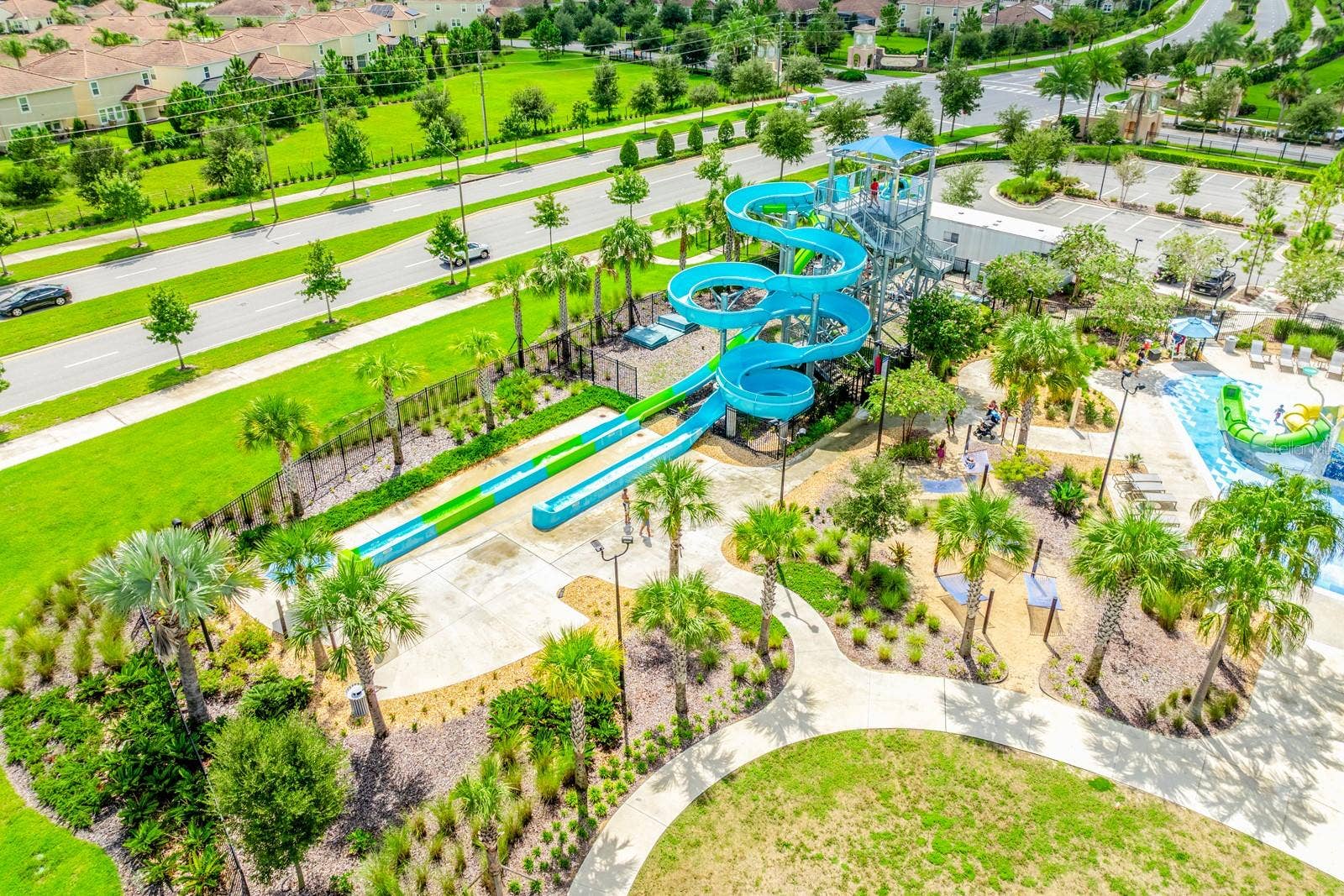 1045 LEADER STREET, Davenport, FL 33896 Aerial view of the community amenities