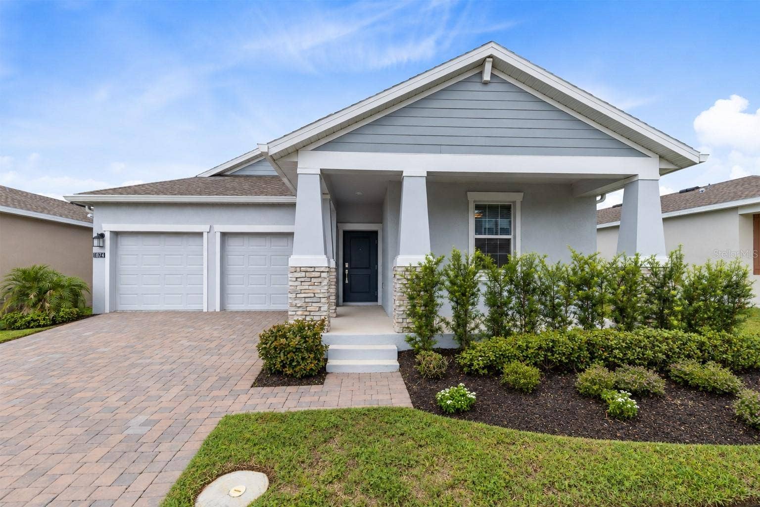 1874 FLOURISH AVENUE, Kissimmee, FL 34744 Additional features include ethernet connections in every room, a whole home water softener and filtration system, ceiling fans, window treatments and a two car garage. The three way split bedroom layout provides exceptional privacy and flexibility.