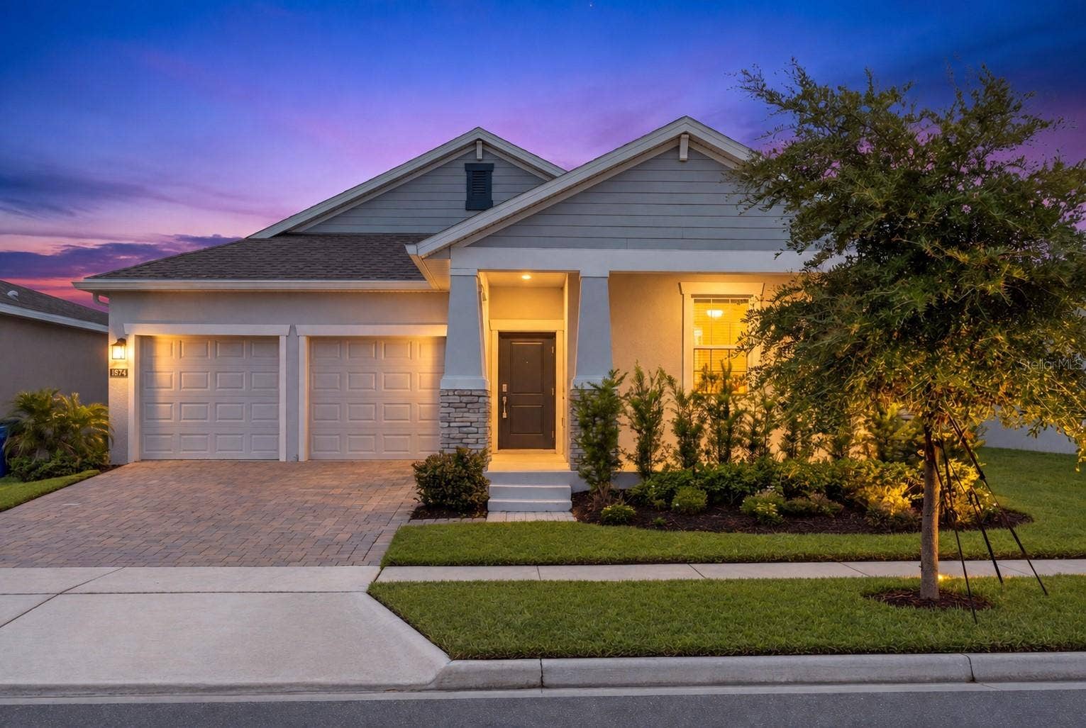 1874 FLOURISH AVENUE, Kissimmee, FL 34744 Built in 2024 and thoughtfully designed for the way you live, this spacious 4 bedroom, 3 bath home brings together modern finishes, flexible living spaces and a private three way split floor plan in the sought after Tohoqua community!
