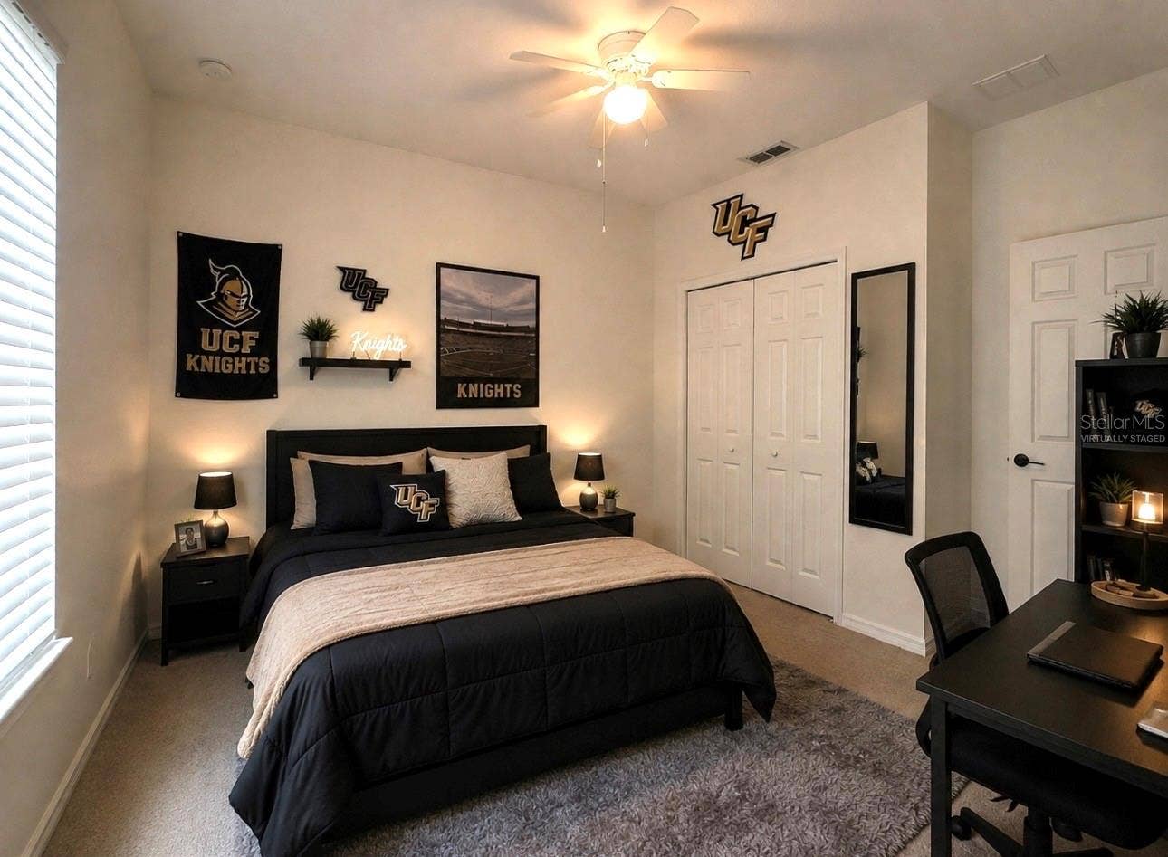 15245 STONEBRIAR WAY, Orlando, FL 32826 Bedroom 1 Virtually staged