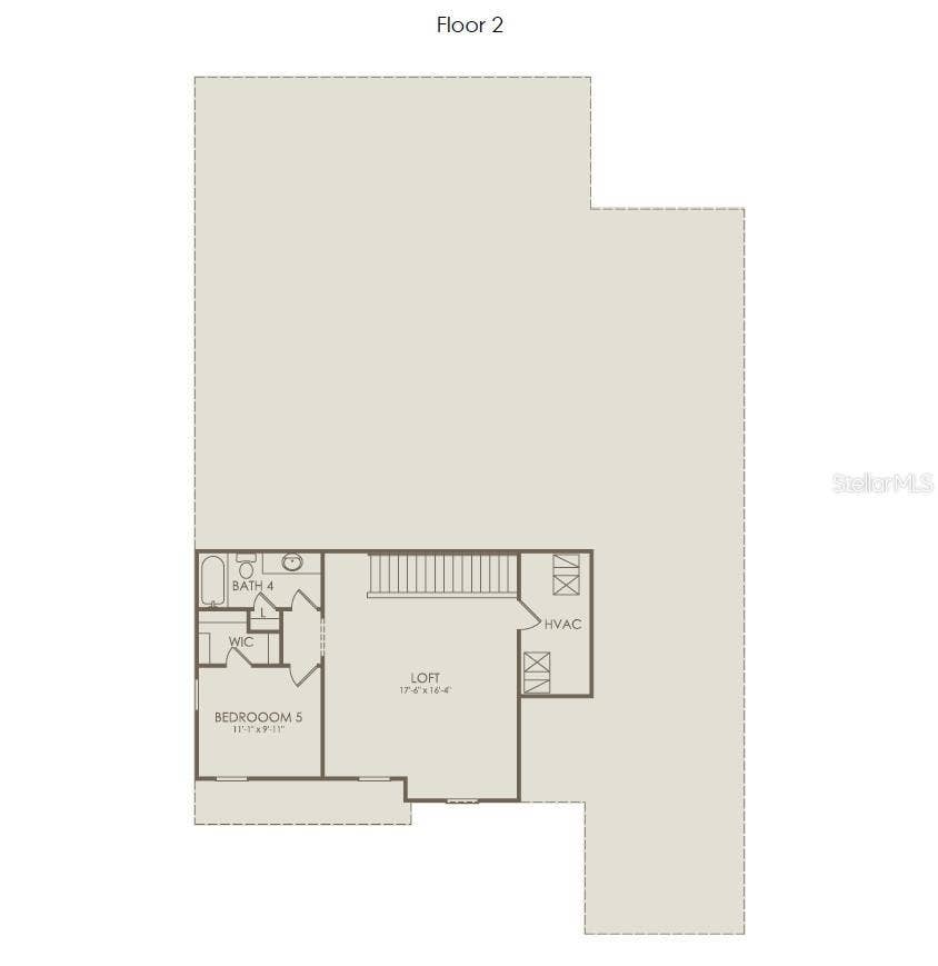285 CRYSTAL WOOD DRIVE, Winter Garden, FL 34787 Floor Plan - Floor Two