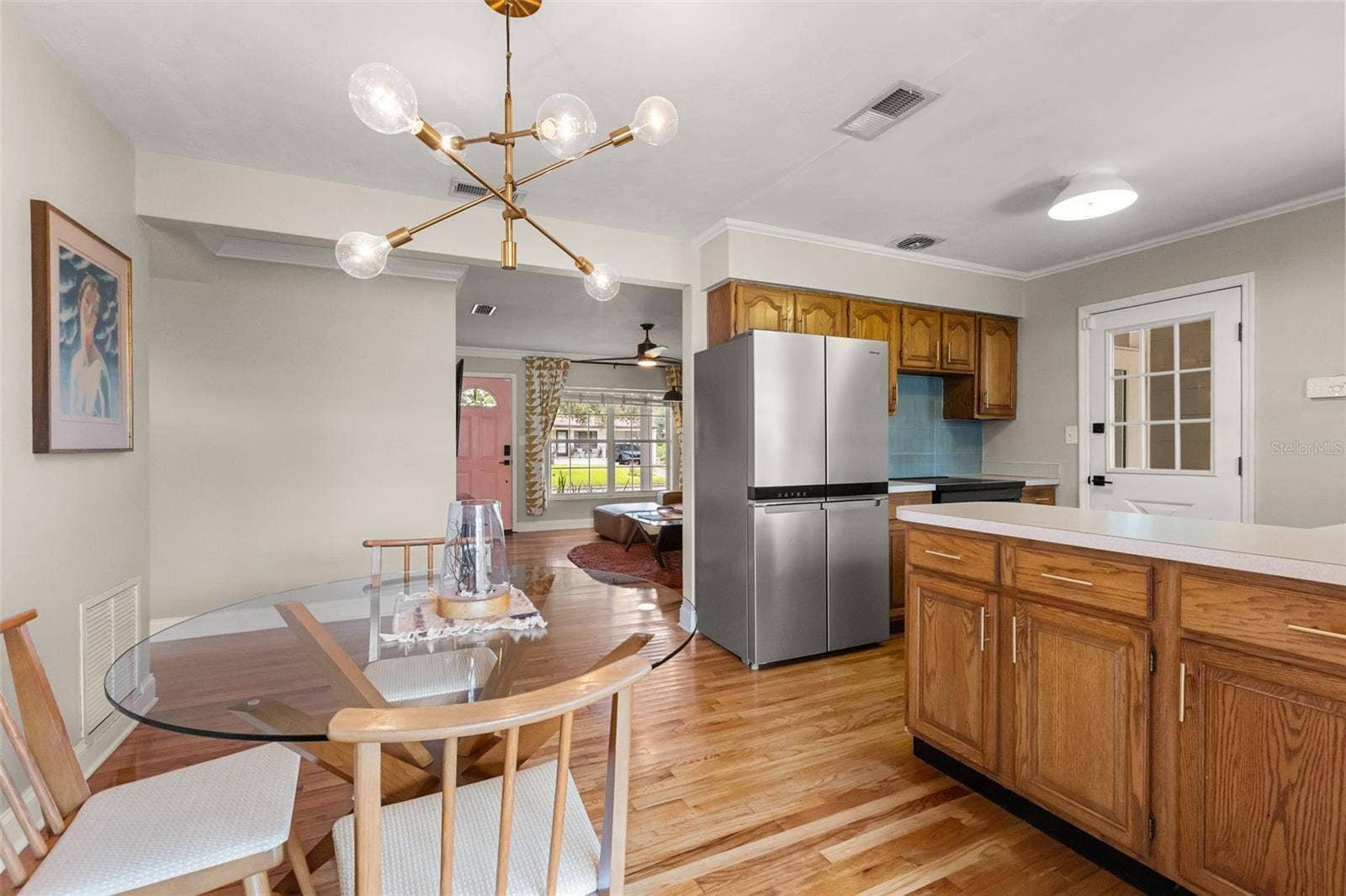 Open Concept Kitchen and Dining Space