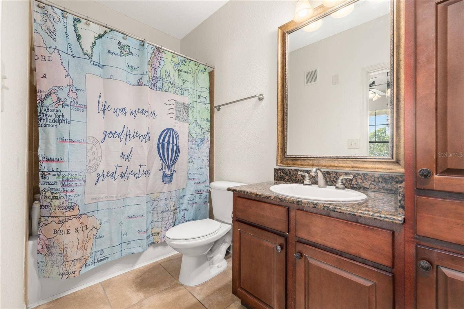 901 CHARO PARKWAY, #716, Davenport, FL 33897 Bedroom 2's private bathroom with a shower/bathtub combination