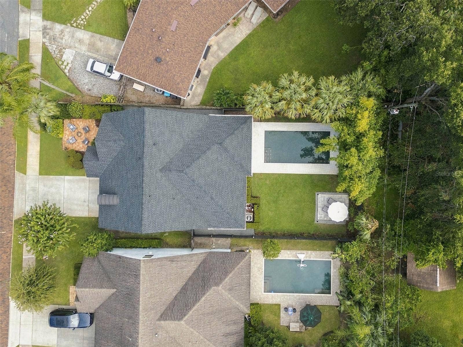 1707 ASHER LANE, Orlando, FL 32803 Lot Aerial
