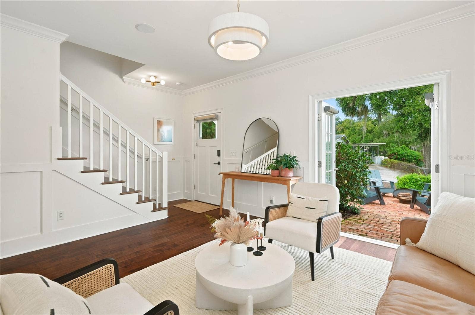 1707 ASHER LANE, Orlando, FL 32803 French doors to Front entertaining patio