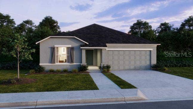 39 POPLAR DRIVE, Palm Coast, FL 32164 Artist Rendering at Dusk